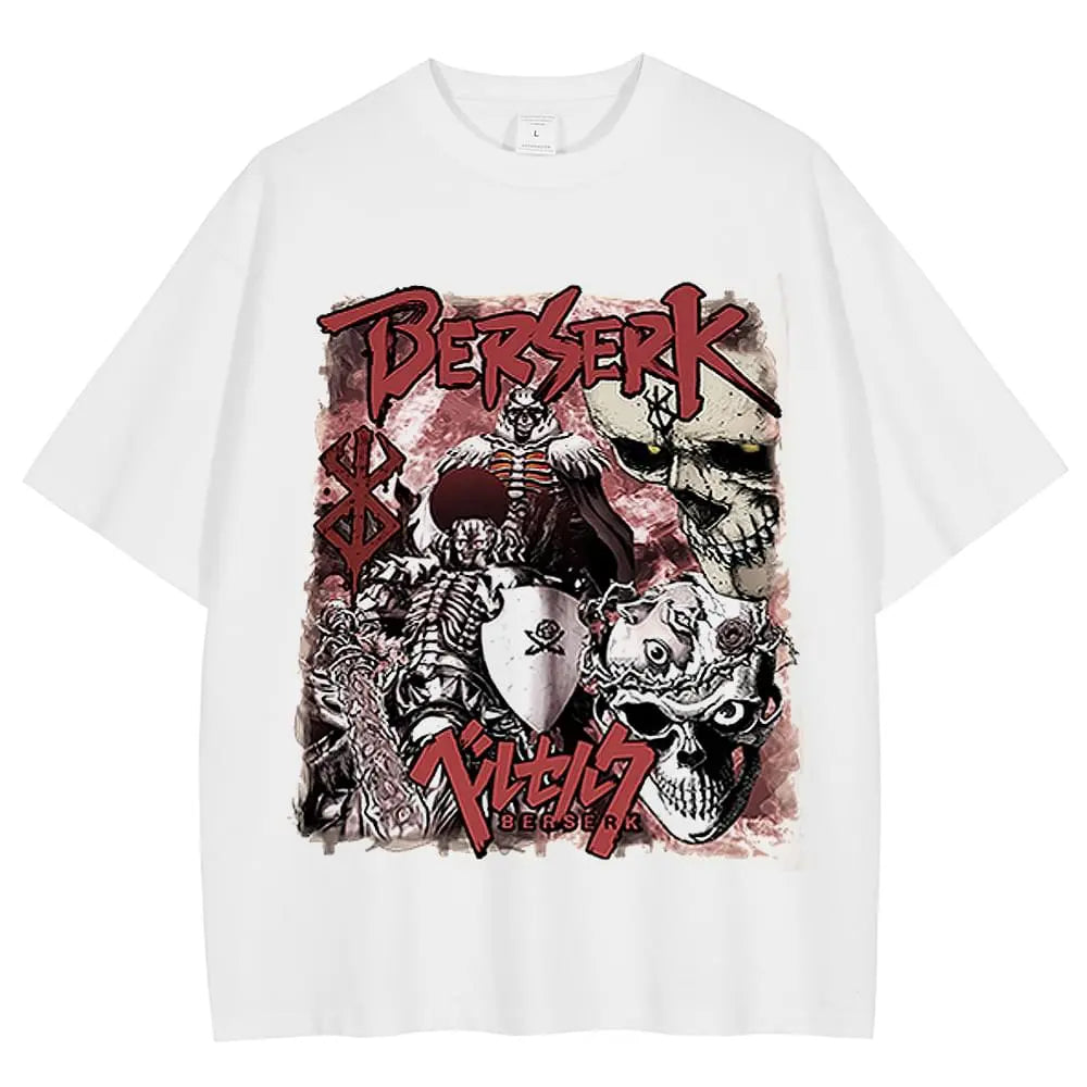 The Endless Summer Clothing Japan - Camiseta Gráfica Berserk Anime Manga Art