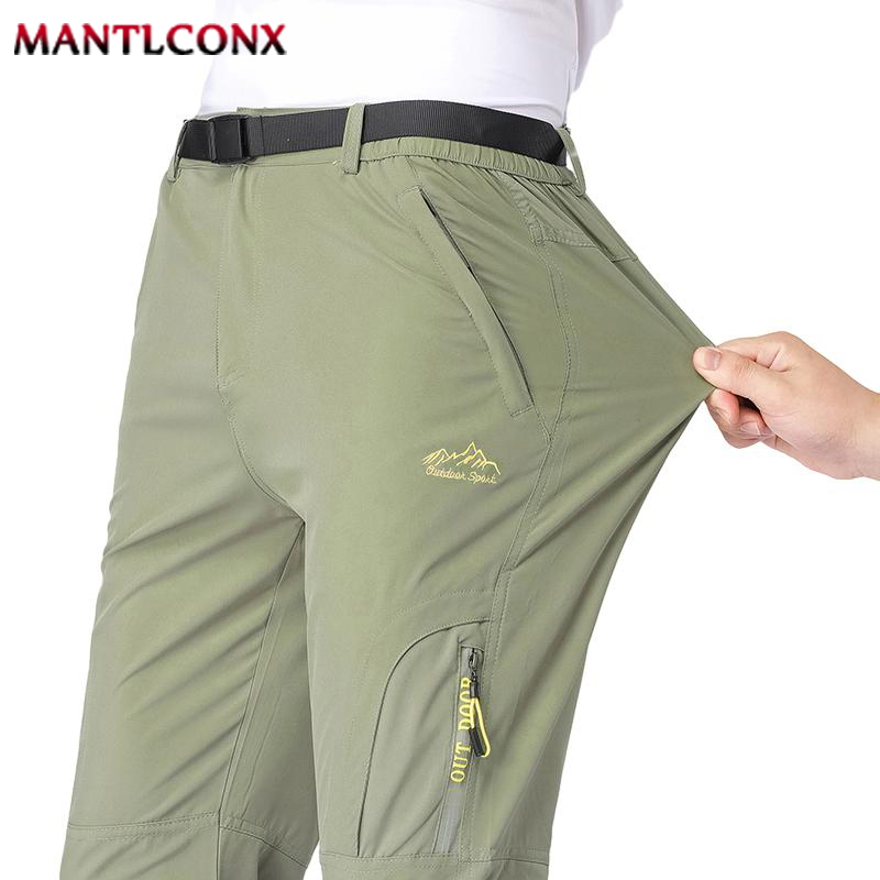 Summer Hiking Clothing - XL-5XL leve fino calças de verão