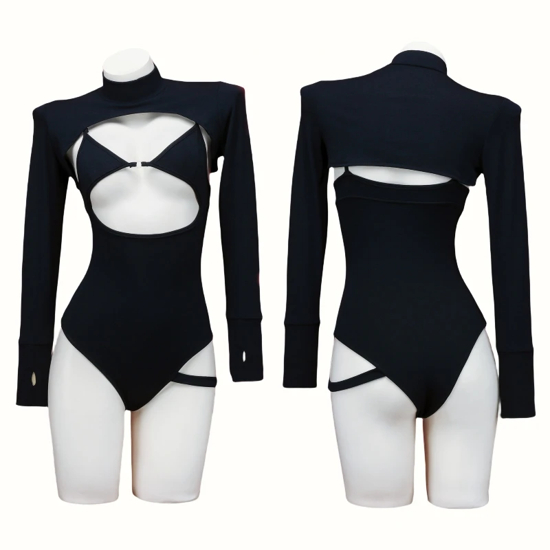 Body sem mangas estilo gótico  - Romper Playsuit Women avaliação e preço