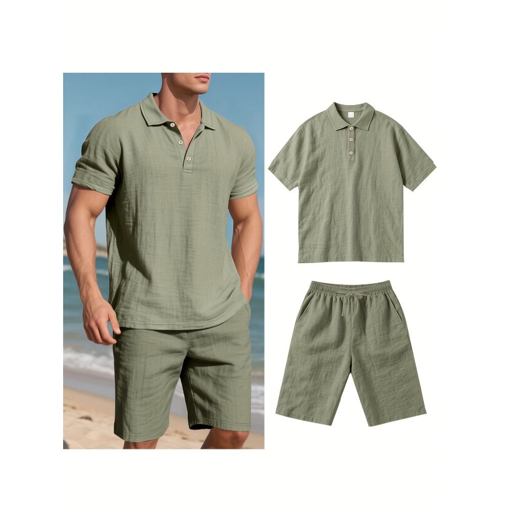 Verão masculino terno moda lin - Summer Clothing Men Linen avaliação e preço
