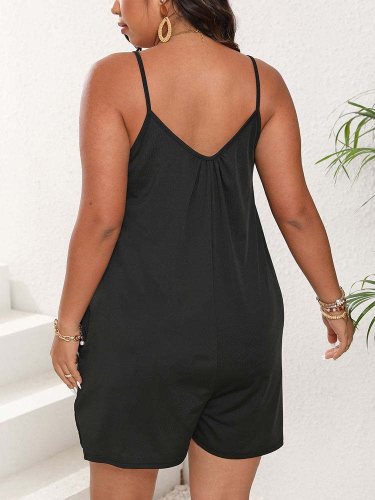 Gibsie plus size feminino sexy - Romper Playsuit Women avaliação e preço