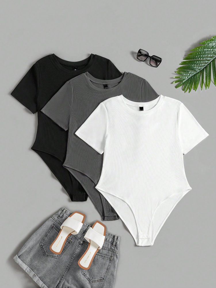 Plus size feminino em torno do - Romper Playsuit Women avaliação e preço