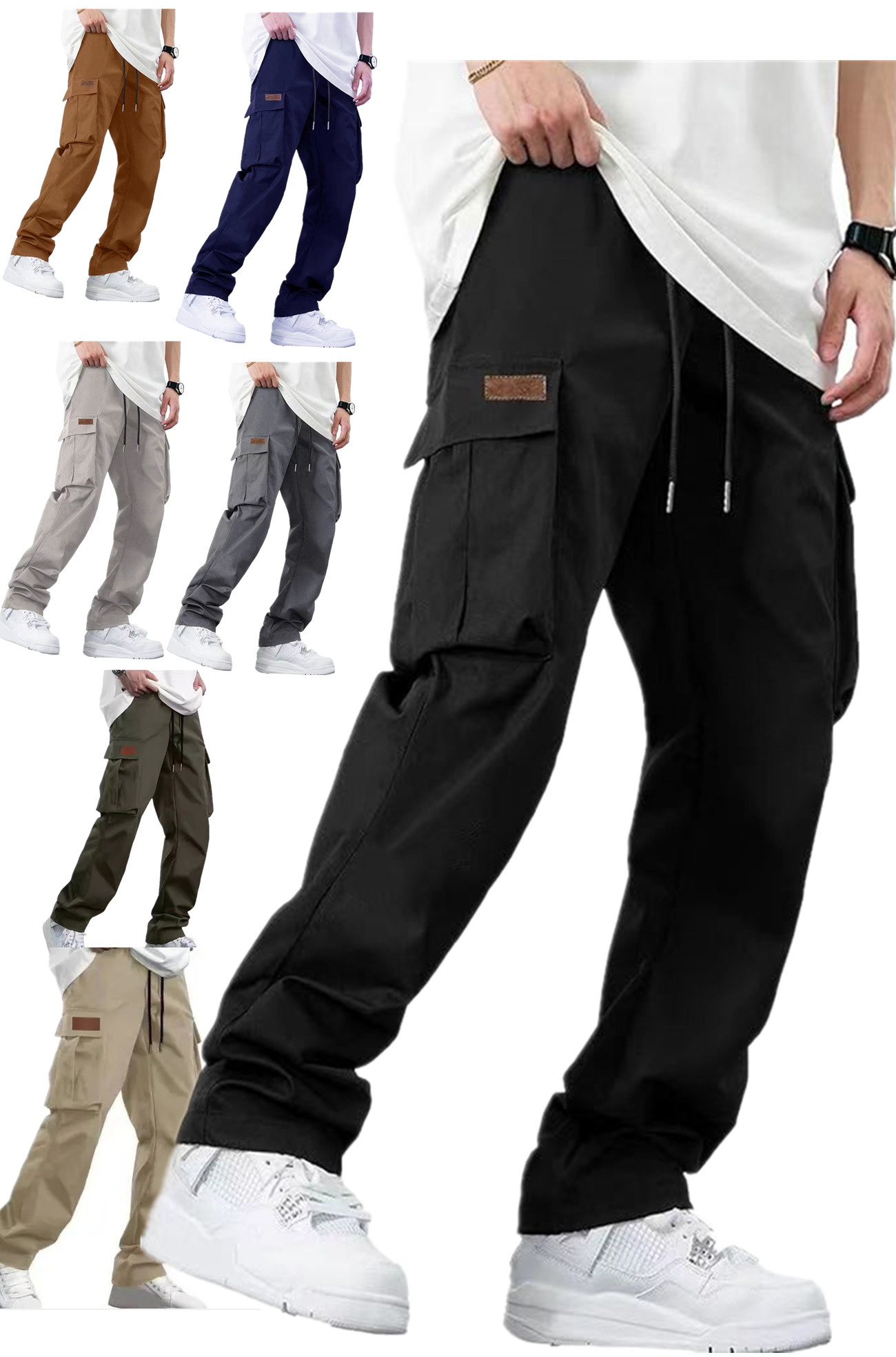 Calças Jogger Casuais Masculin - Summer Hiking Clothing avaliação e preço