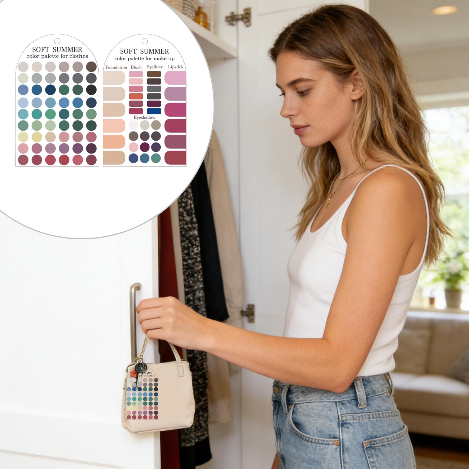2 Peças de Paleta de Cores Saz - Summer Clothing Color Palette avaliação e preço