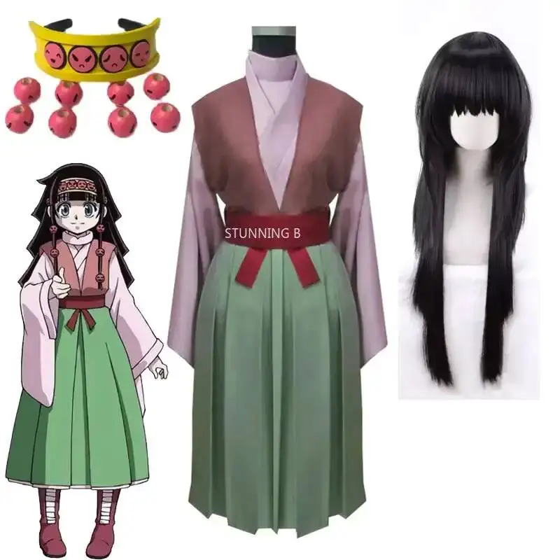 Fantasia de Cosplay Alluka Zol - Romper Playsuit Women avaliação e preço