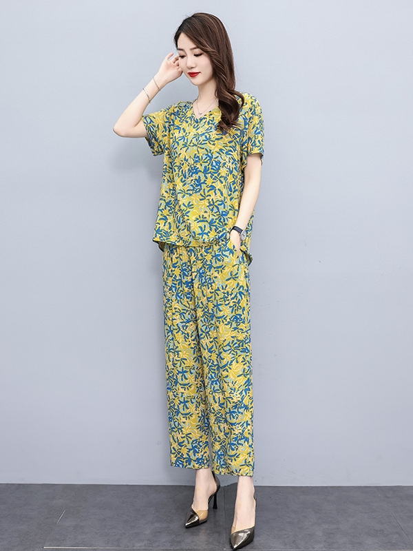 Conjunto de Verão Novo Estilo  - Summer Clothing Over 60 avaliação e preço