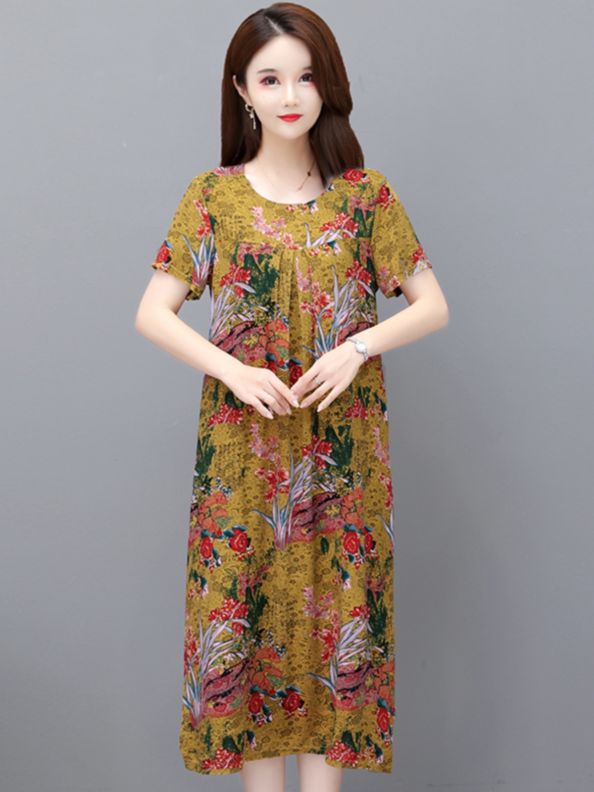 Vestido Longo Solto de Verão T - Summer Clothing Over 60 avaliação e preço