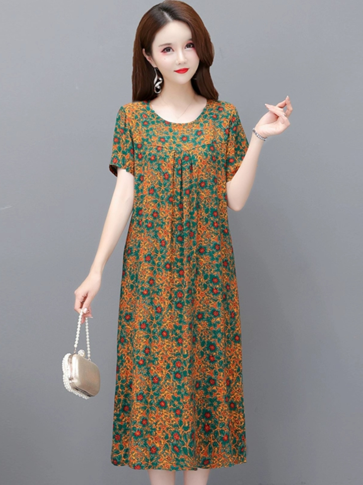 Vestido Longo Solto de Verão T - Summer Clothing Over 60 avaliação e preço