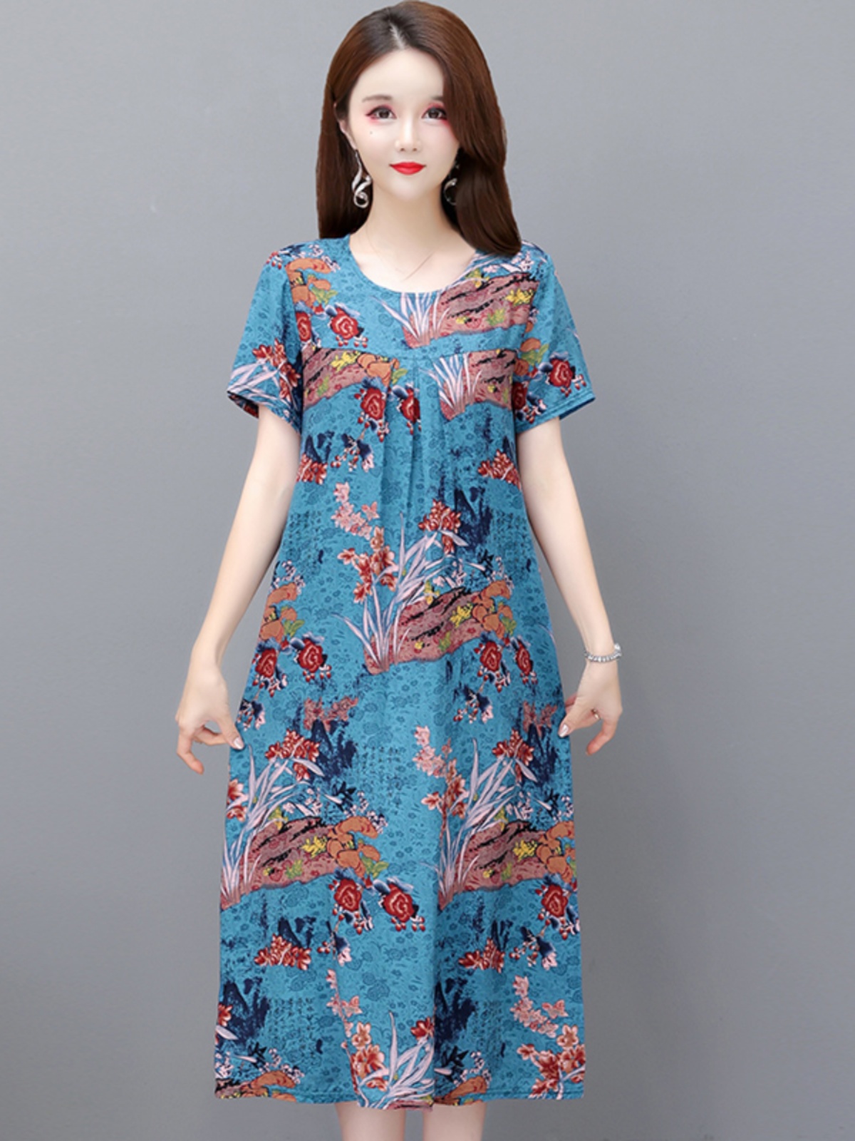 Vestido Longo Solto de Verão T - Summer Clothing Over 60 avaliação e preço