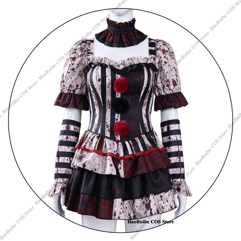 Novo Traje de Cosplay Art Clow - Romper Playsuit Women avaliação e preço