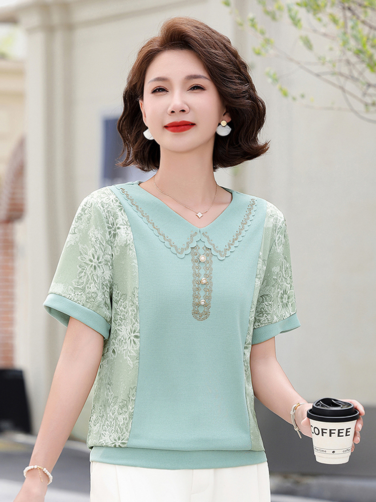 Camiseta Feminina de Verão Ele - Summer Clothing Over 60 avaliação e preço
