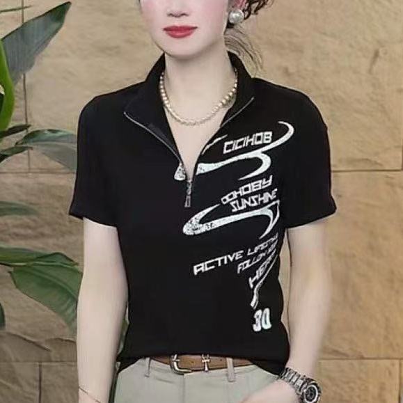 Camiseta Feminina Estampada de - Summer Clothing Over 60 avaliação e preço