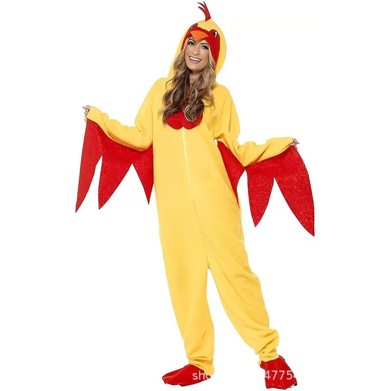 Fantasia de Galo de Halloween  - Romper Playsuit Women avaliação e preço