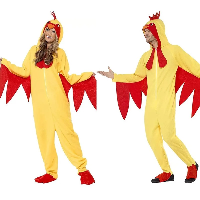 Fantasia de Galo de Halloween  - Romper Playsuit Women avaliação e preço