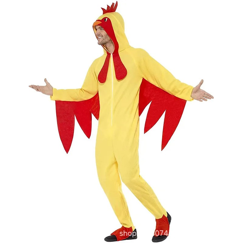 Fantasia de Galo de Halloween  - Romper Playsuit Women avaliação e preço