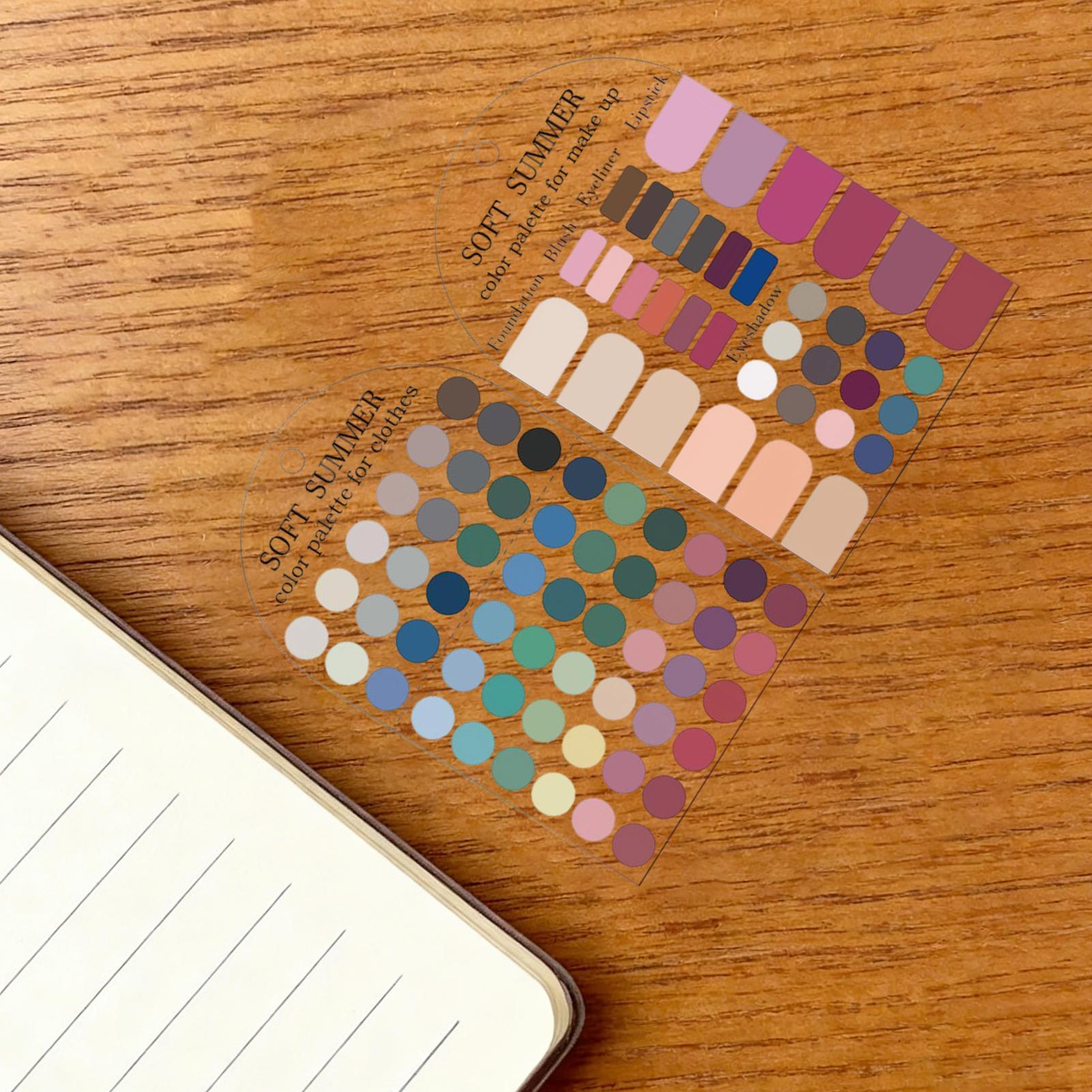Cartões de Amostra de Cores de - Summer Clothing Color Palette avaliação e preço